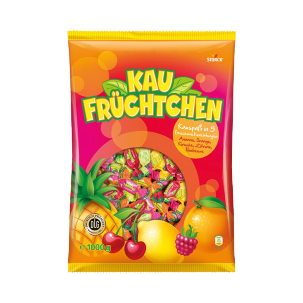 Storck Kau-Früchtchen, 5 Sorten, 1kg